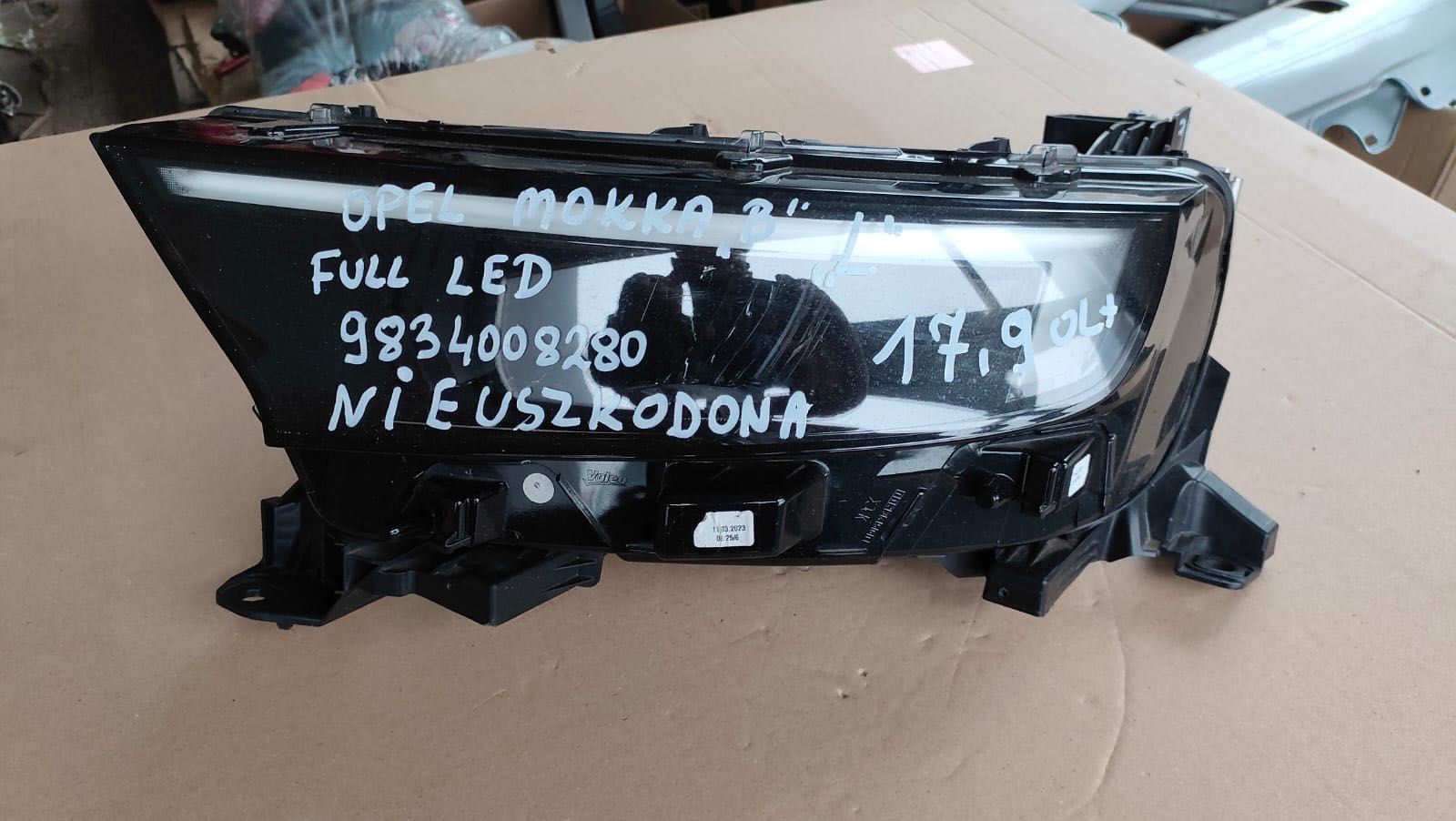 Lampa lewa Opel Mokka ,,B” Full Led