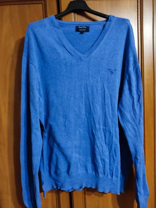 Niebieski sweter Gant