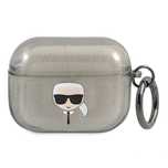 Karl Lagerfeld KLAPUKHGK AirPods Procover czarny/black Glitter Karl`s