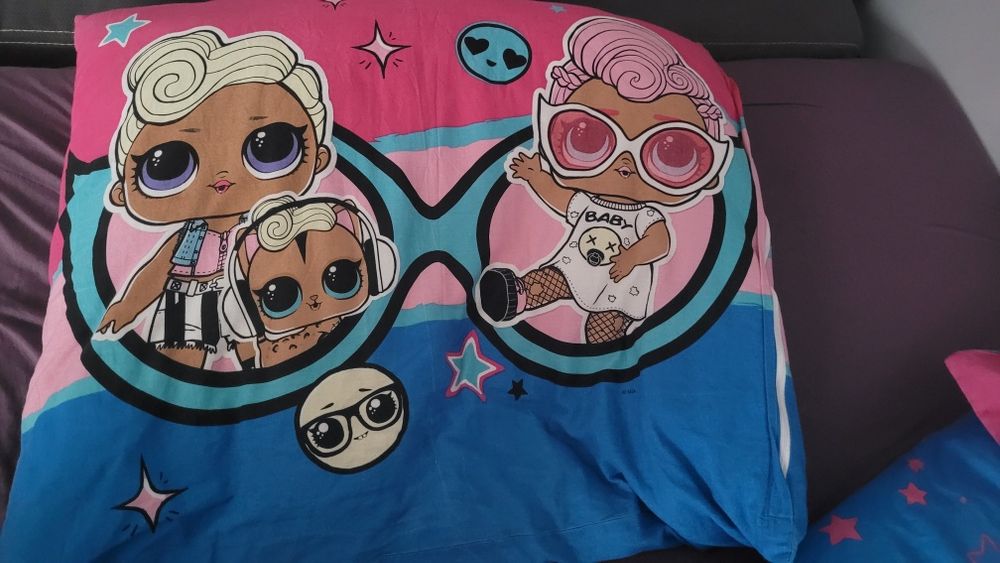 Zestaw pościeli 160x200 LOL 100%bawelna