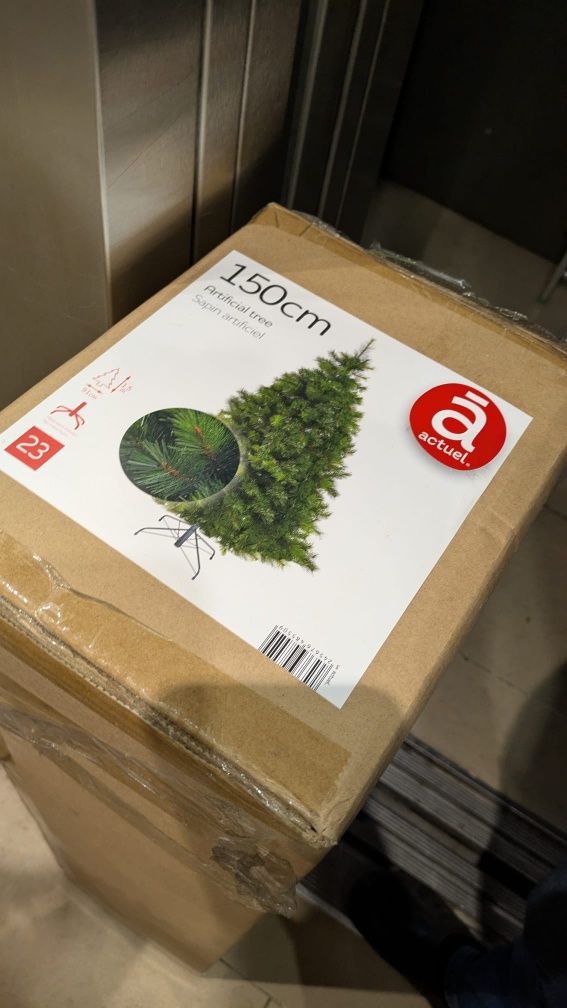 Árvore de natal 150cm como nova