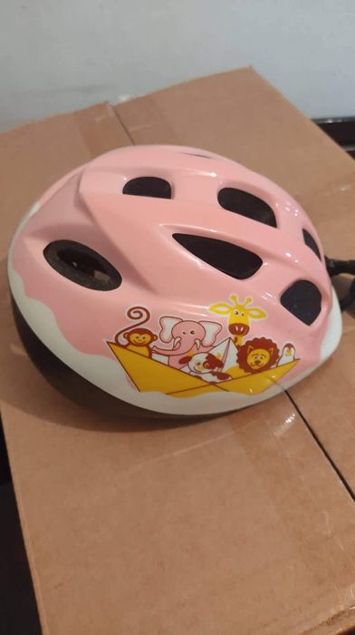 Capacete rosa 46*53cms