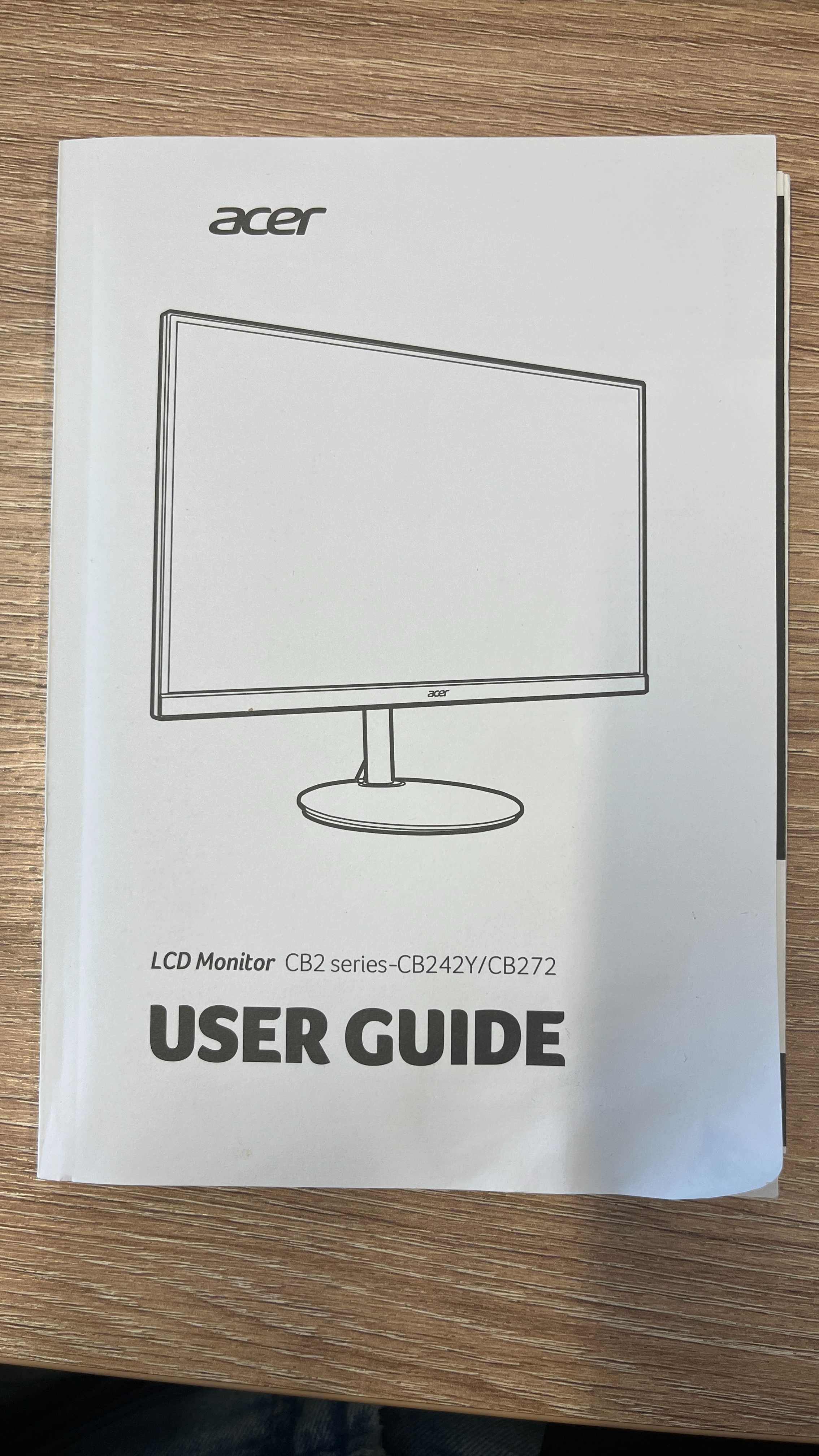 Monitor Acer 24" SUPER STAN