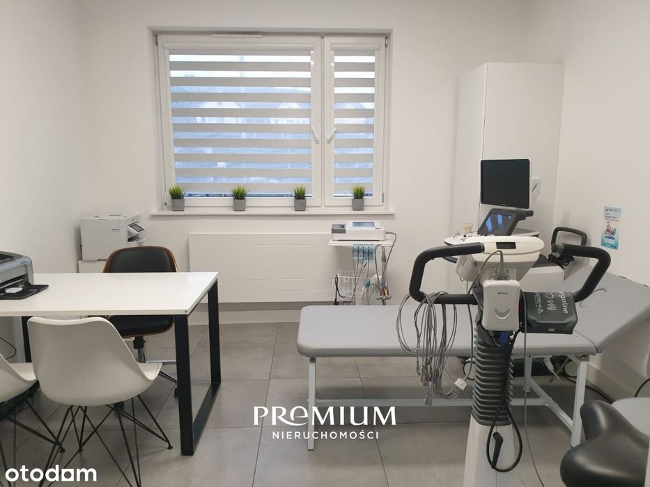 Gabinet lekarski wyposażony komfortowy Oława