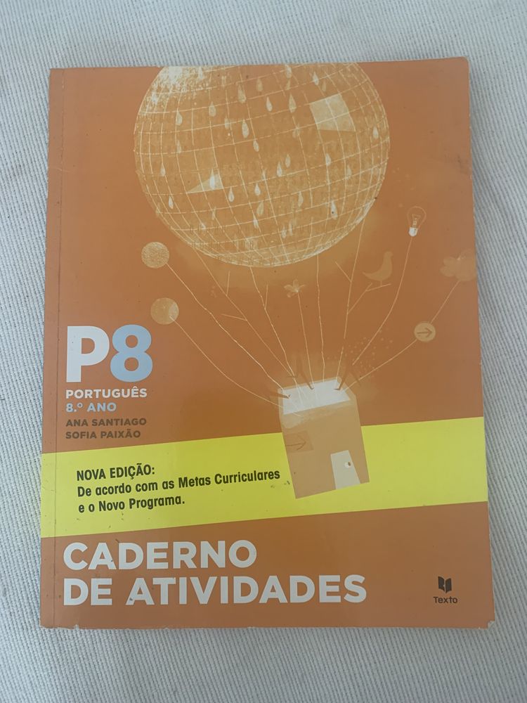 Caderno Atividades Portugués 8 ano