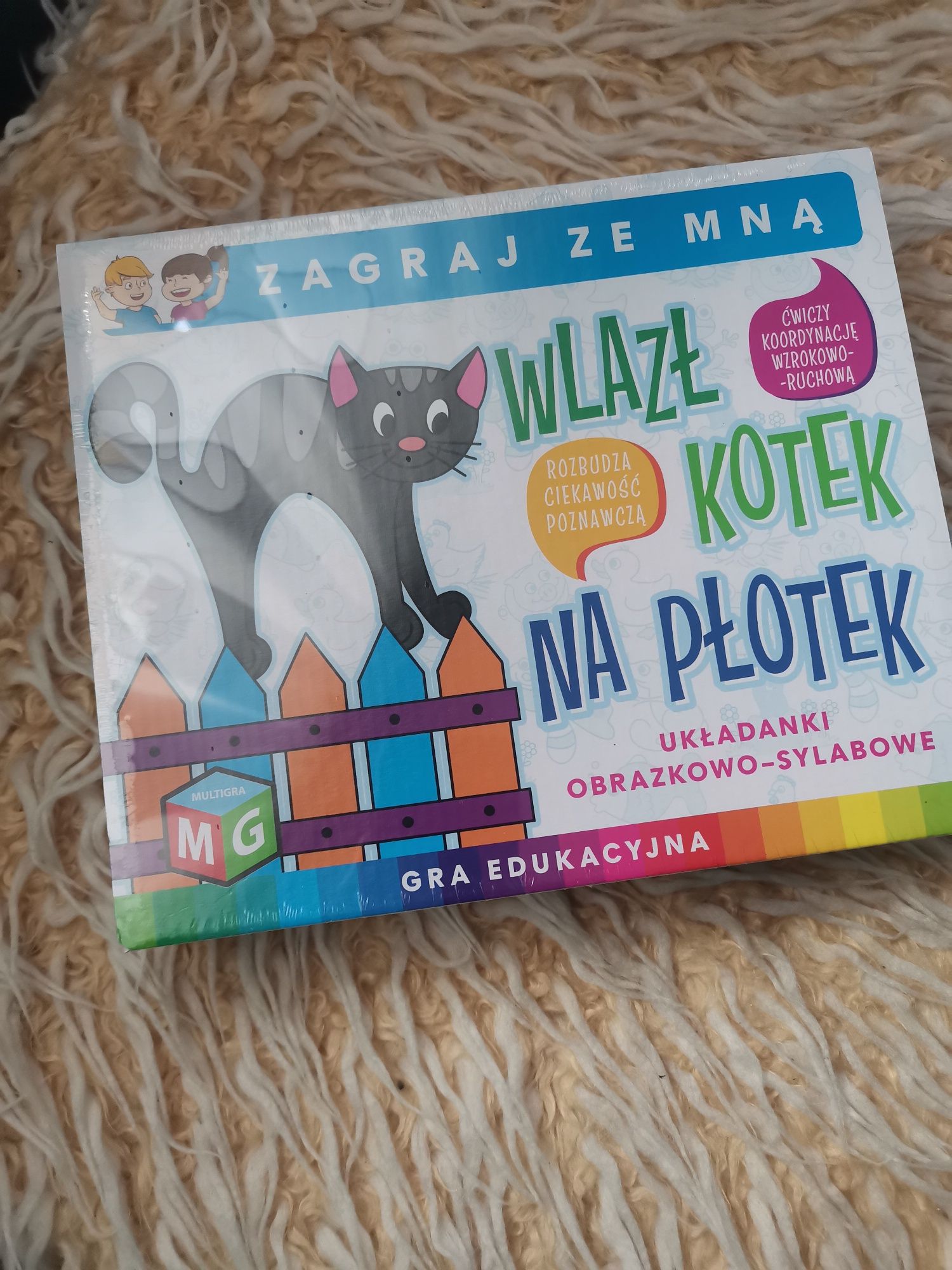 Gra "wlazł kotek na płotek"