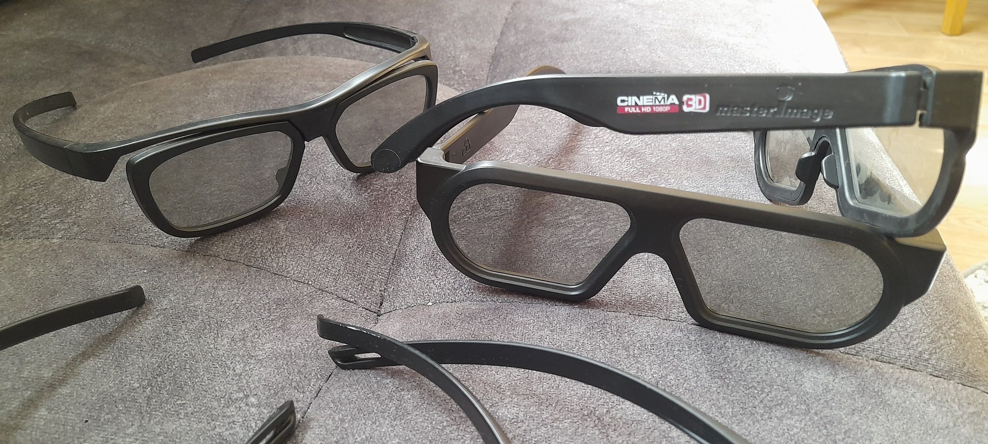 Okulary 3D dla sześciu osób