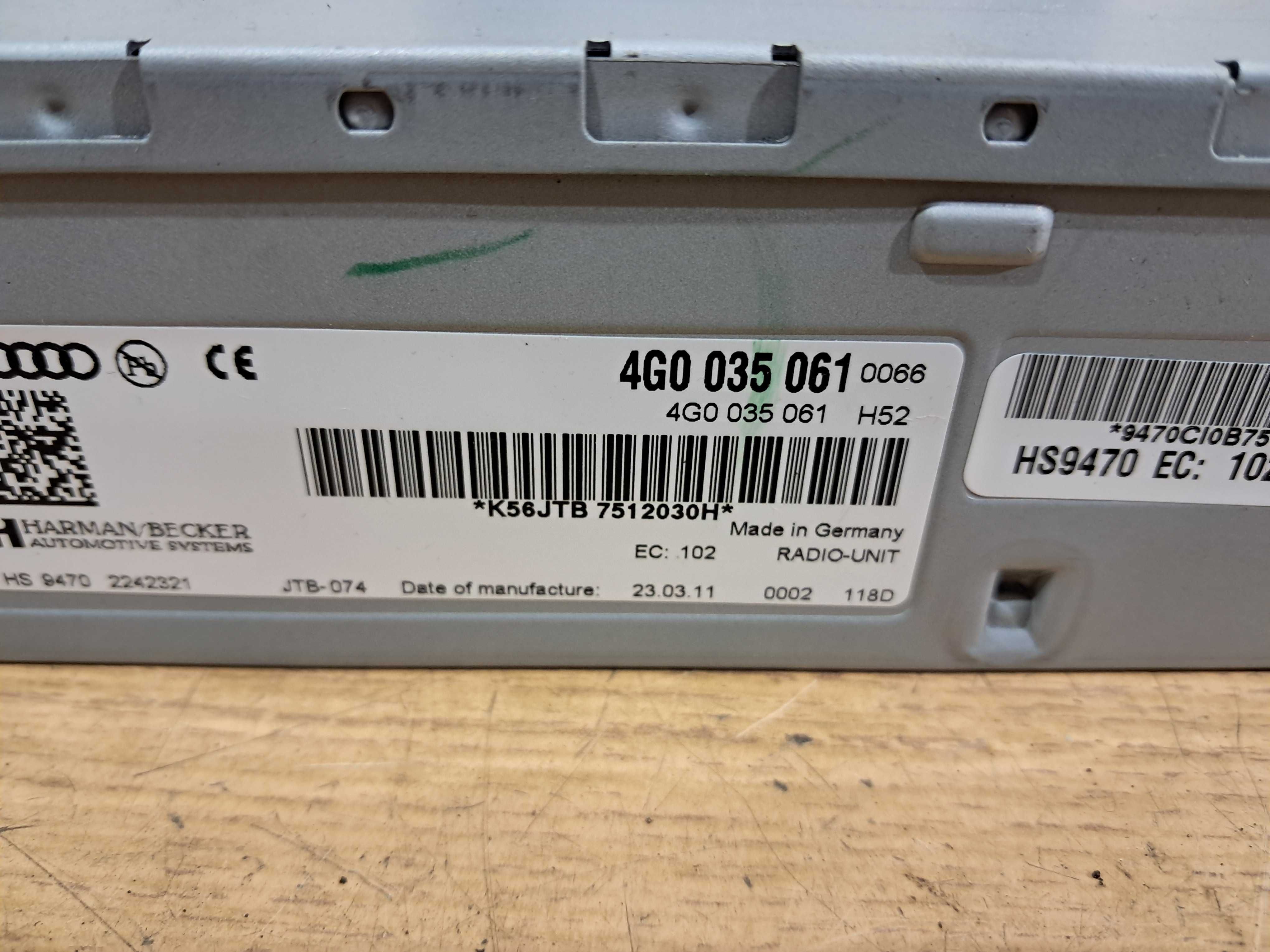 Moduł tuner radiowy navigacja nawigacja MMI AUDI A4 B8 A5 A6 C7 4G A7