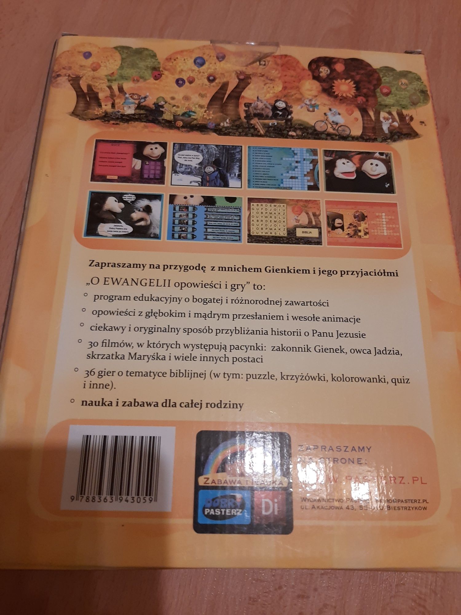 O Ewangelii opowieści i gry PC Dvd