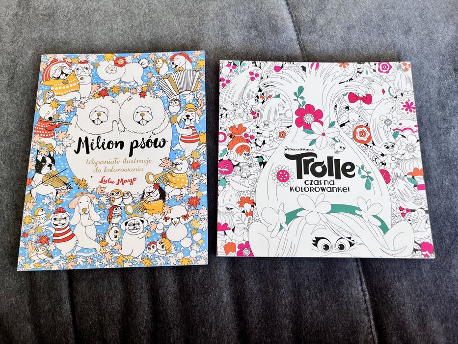 Milion Psów , kolorowanka , Trolle , czas na kolorowankę