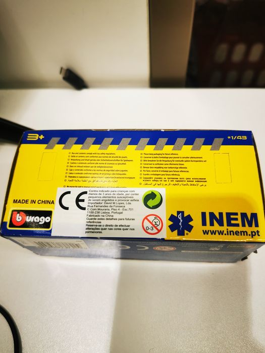 Renault Captur INEM Burago 1/43