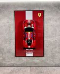 Арт Тримач Рамка LEGO Technic Ferrari 488 GTE AF 42125 Ферарі Лего ART