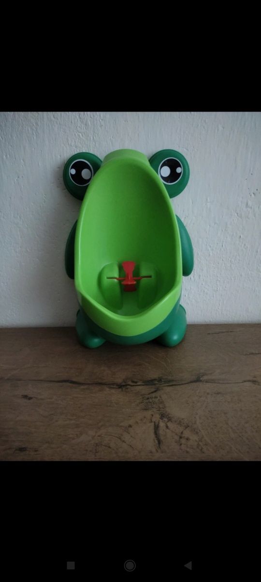 Mini pisuar dla chłopca żabka