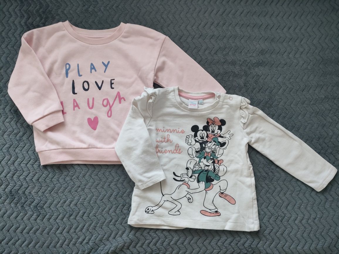 2 bluzy rozmiar 86