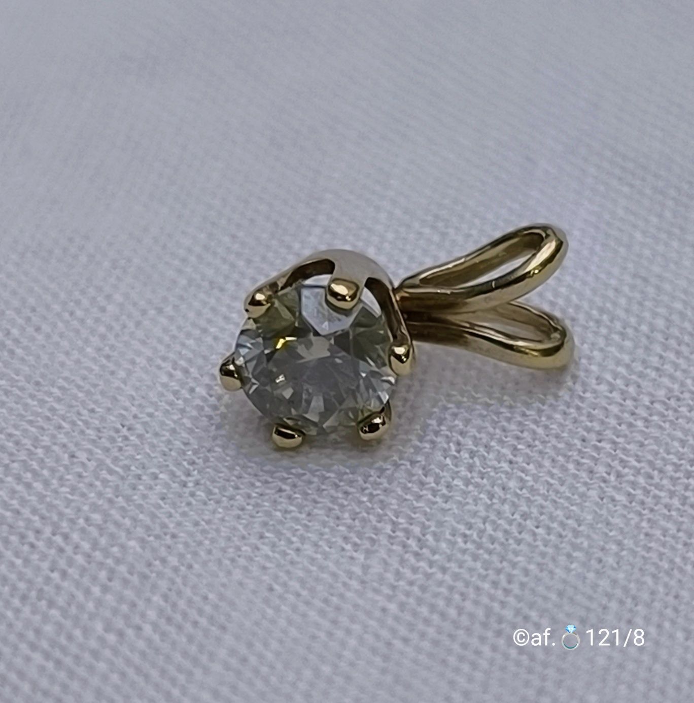 Pingente Ouro e Diamante 0,73 ct para Colar