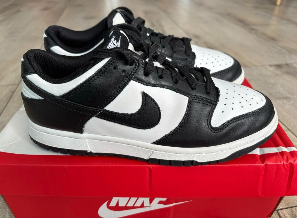 Buty trampki Nike Dunk Low Retro Panda 41 skóra gwarancja paragon
