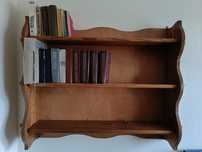 Półka/biblioteczka lite drewno