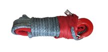 Lina syntetyczna Dyneema z hakiem do wyciągarki 6mm 15m Off-road Quad