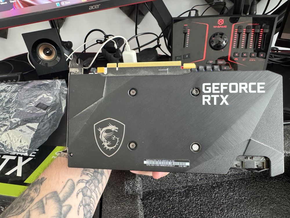 Karta graficzna MSI GeForce RTX 3070 ventus 2x 8GB