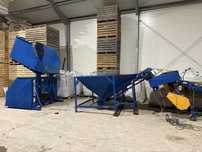Sortownik Rolmet  Wywrotnica skrzyniopalet  kosz przyjęciowy separator