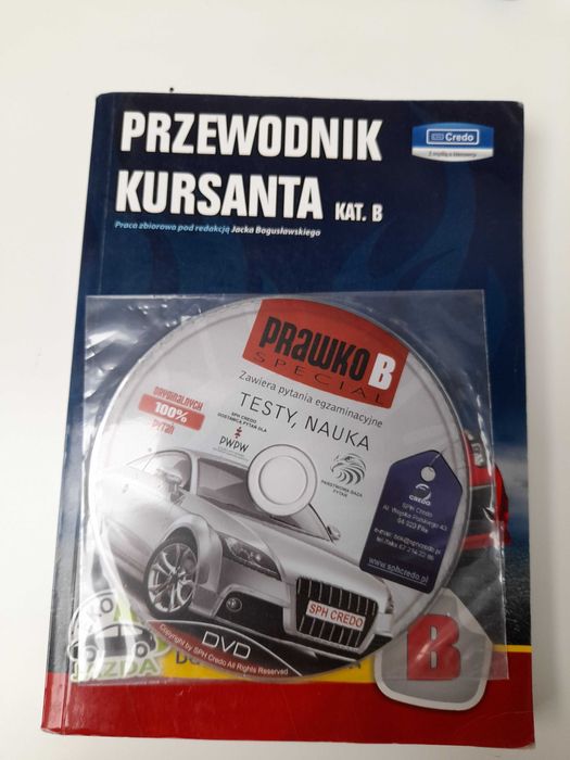 Przewodnik kursanta kat. B - podręcznik + testy na prawo jazdy