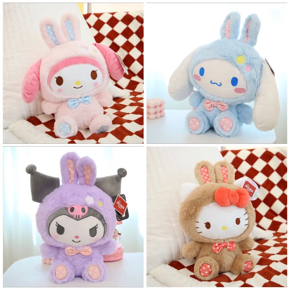 Мелоді !Куромі !Хеллоу кітті! Сінаморол! Rabbit! 38 см !Original!