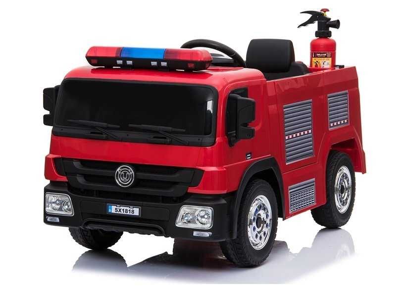 Auto samochód na akumulator Wóz Strażacki samochodzik straż pożarna