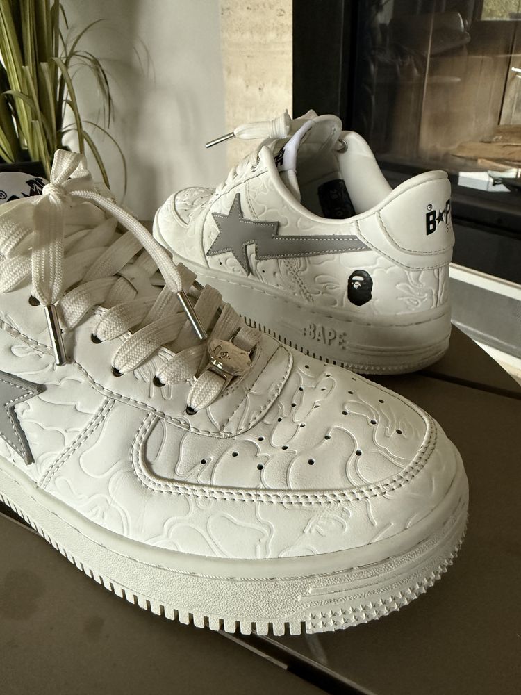 Bapesta A Bathing Ape Bape Sta Low Line Camo White bapestar