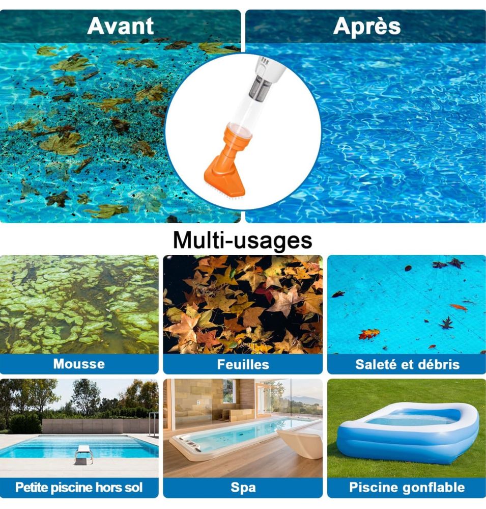 PoolyPoly akumulatorowy odkurzacz basenowy