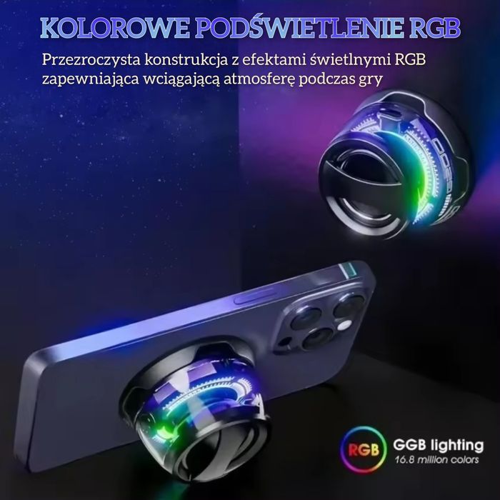 Magnetyczny głośnik bluetooth G200 z podświetleniem RGB