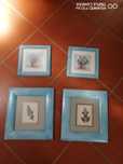 4 Quadros flores