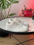 Жіночі кросівки Nike Dunk Low білий з рожевим 1212 ТОПЧИКИ