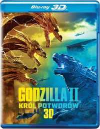Godzilla II: Król potworów 3D Blu-ray 3D + Blu-ray (Nowy w folii)