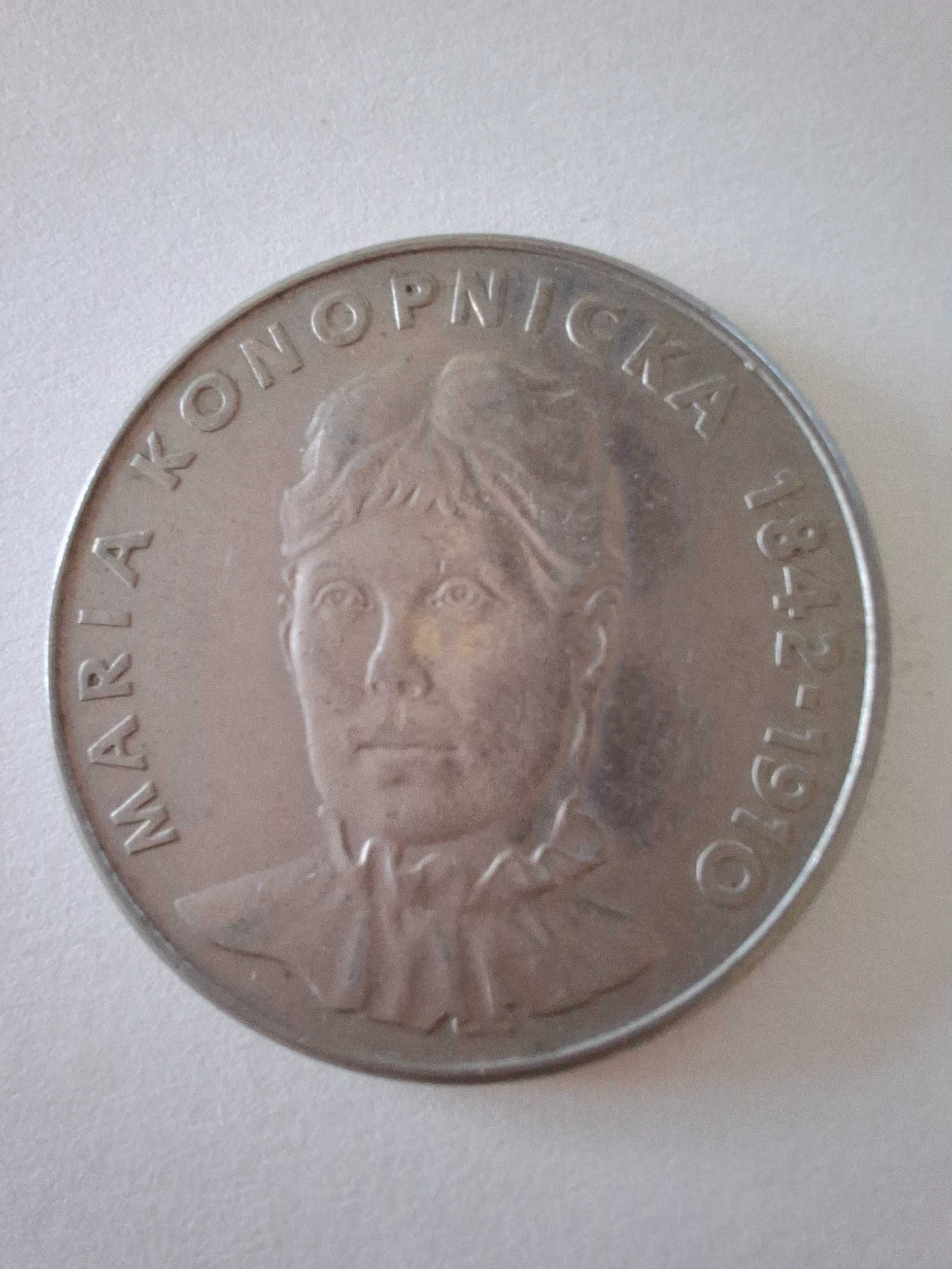 Moneta 20 zł 1978 rok Maria Konopnicka