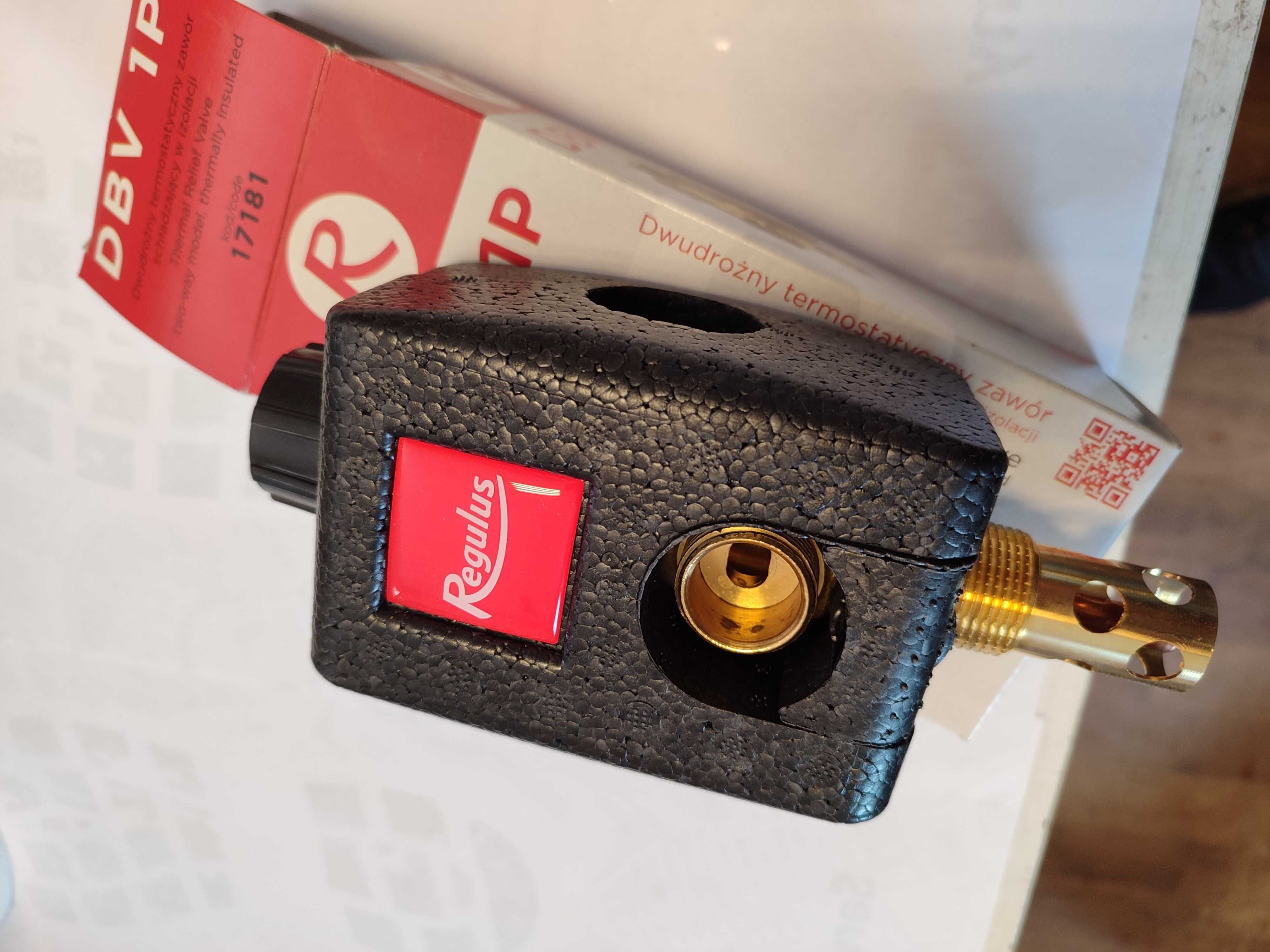 Zawór dwufunkcyjny schładzająy 3/4" DN20 REGULUS DBV-1 MOSIĘŻNY