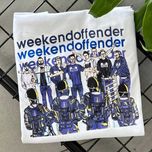 Футболка Weekend Offender Stand ‣ Чорний, Білий • 100% бавовна WK