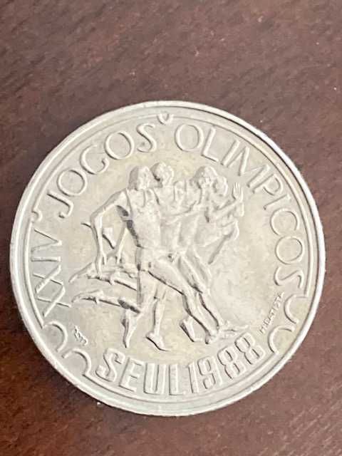 3 Moedas comemorativas de 250 escudos, XXIV Jogos Olímpicos, Seul 1988