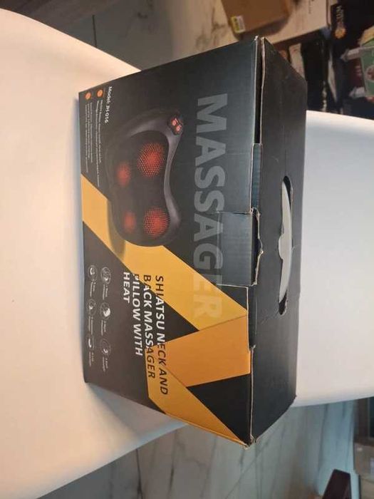 Elektryczny masażer karku i ramion z podgrzewaniem – relaks i ulga