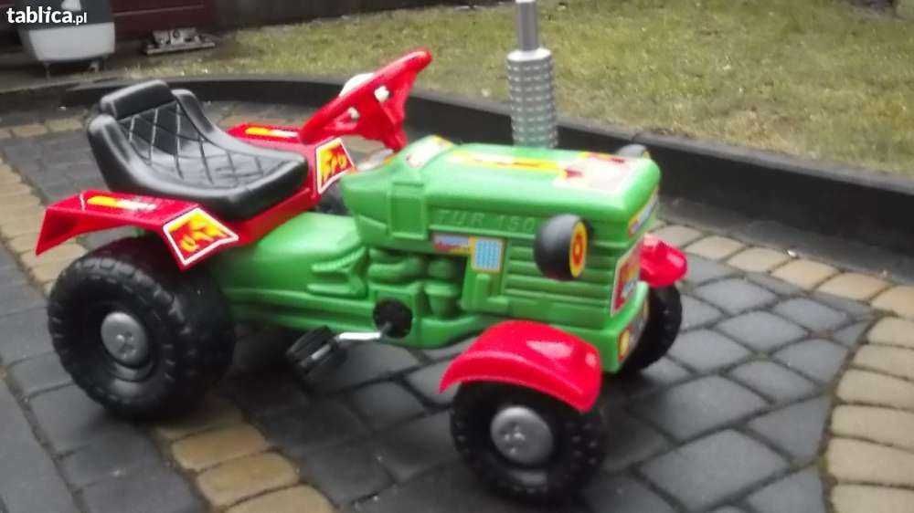 Duży traktor, traktorki na pedały. NOWE!
