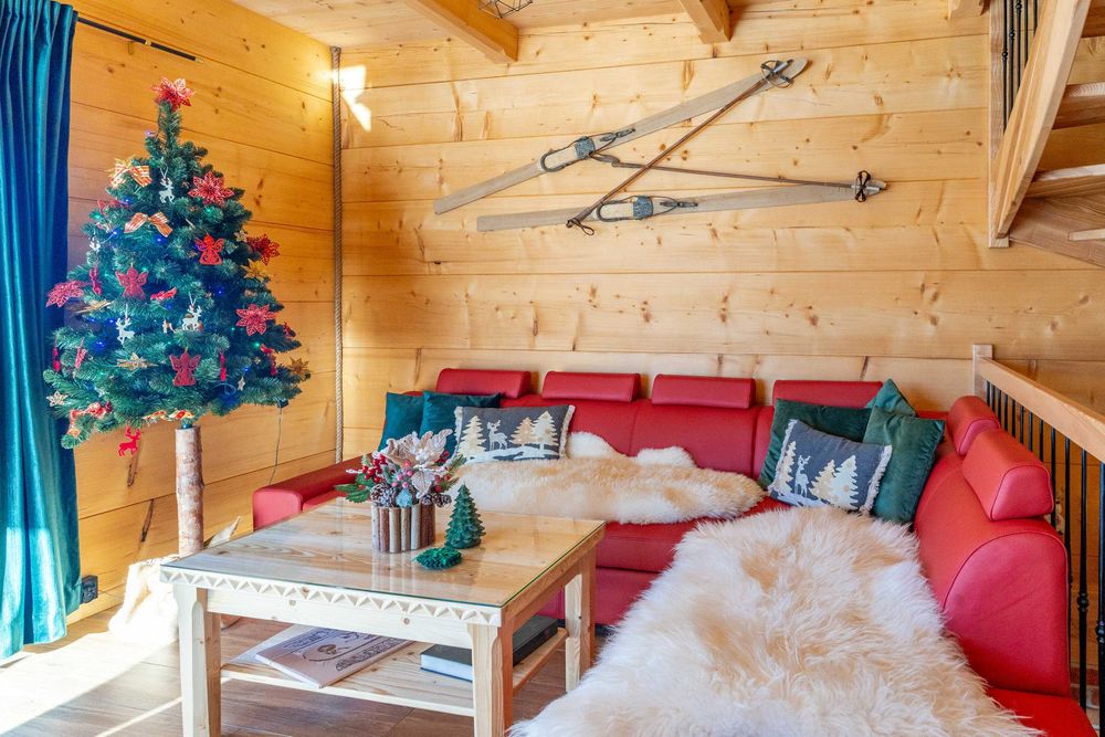 Domek z Jacuzzi / Sauna / Ogród / Grill / Widok / 10 osób! SYLWESTER
