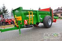 ROZRZUTNIK obornika skorupowy ROLTRANS 8 t DRAGON Pronar NV161/1 Sipma