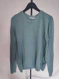 Sweterek Reserved 42 XL szpic seledynowy #sweterek #reserved