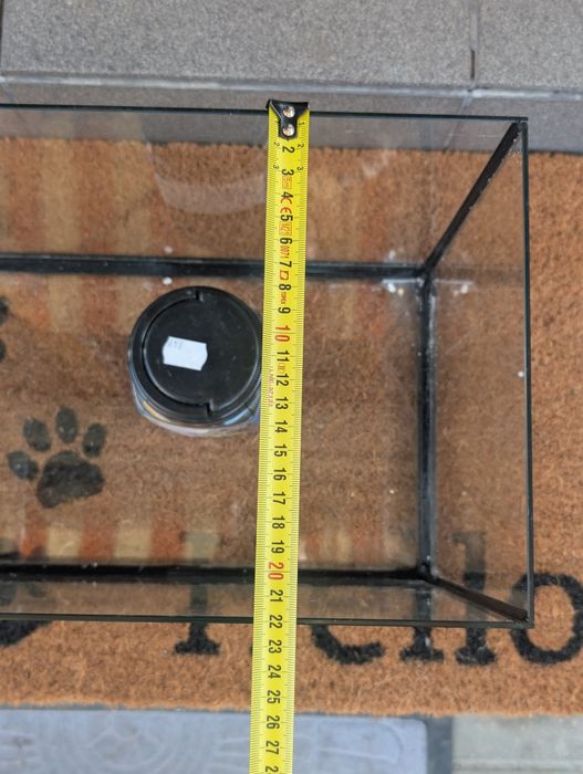 Akwarium dla rybek szczelnie