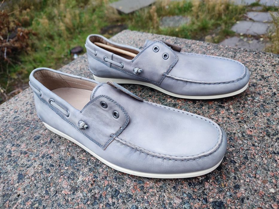 John Varvatos мокасины топсайдеры р.46. Б/у 1 раз.