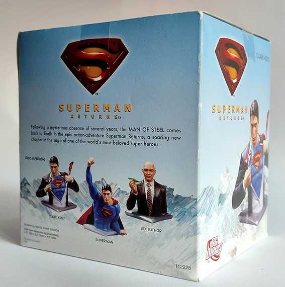 Busto/action figure Superman returns NOVO