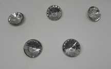 Botões de costura, modelo cristal, artigo novo