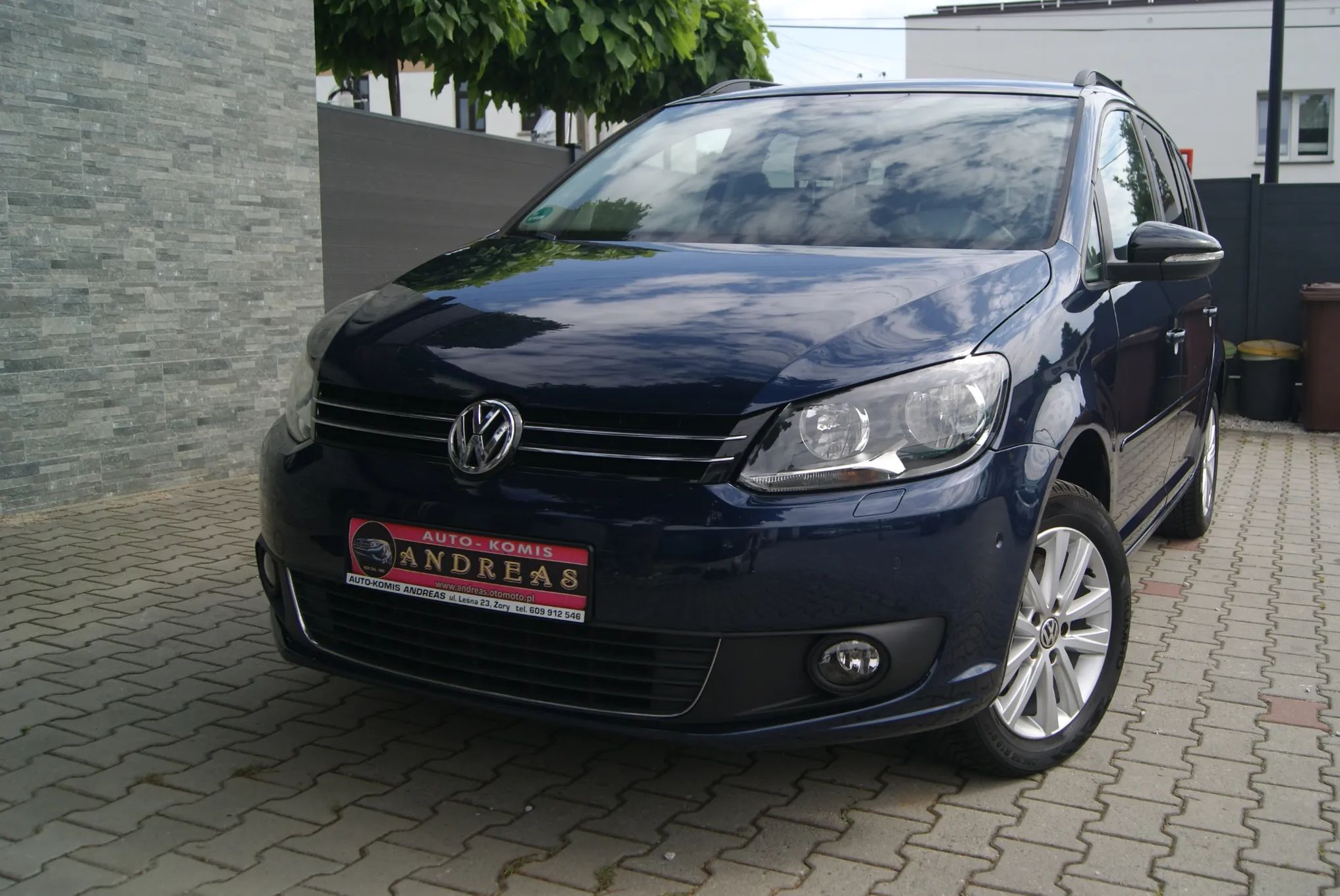 Volkswagen Touran Style 7 Osobowy DSG 2.0 TDI Zadbany Spr. Z De.Webasto Klimatr.