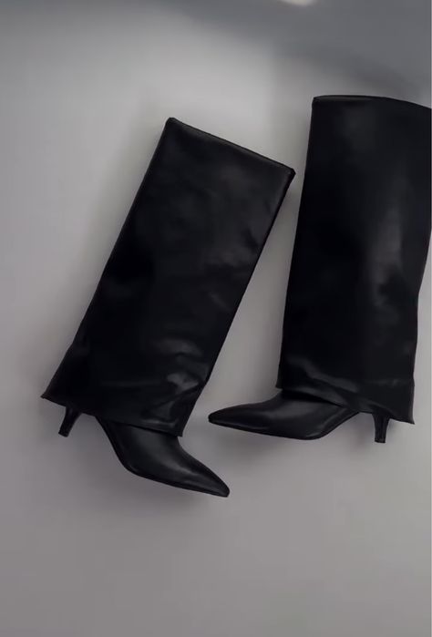 Сапожки труби з підворотом