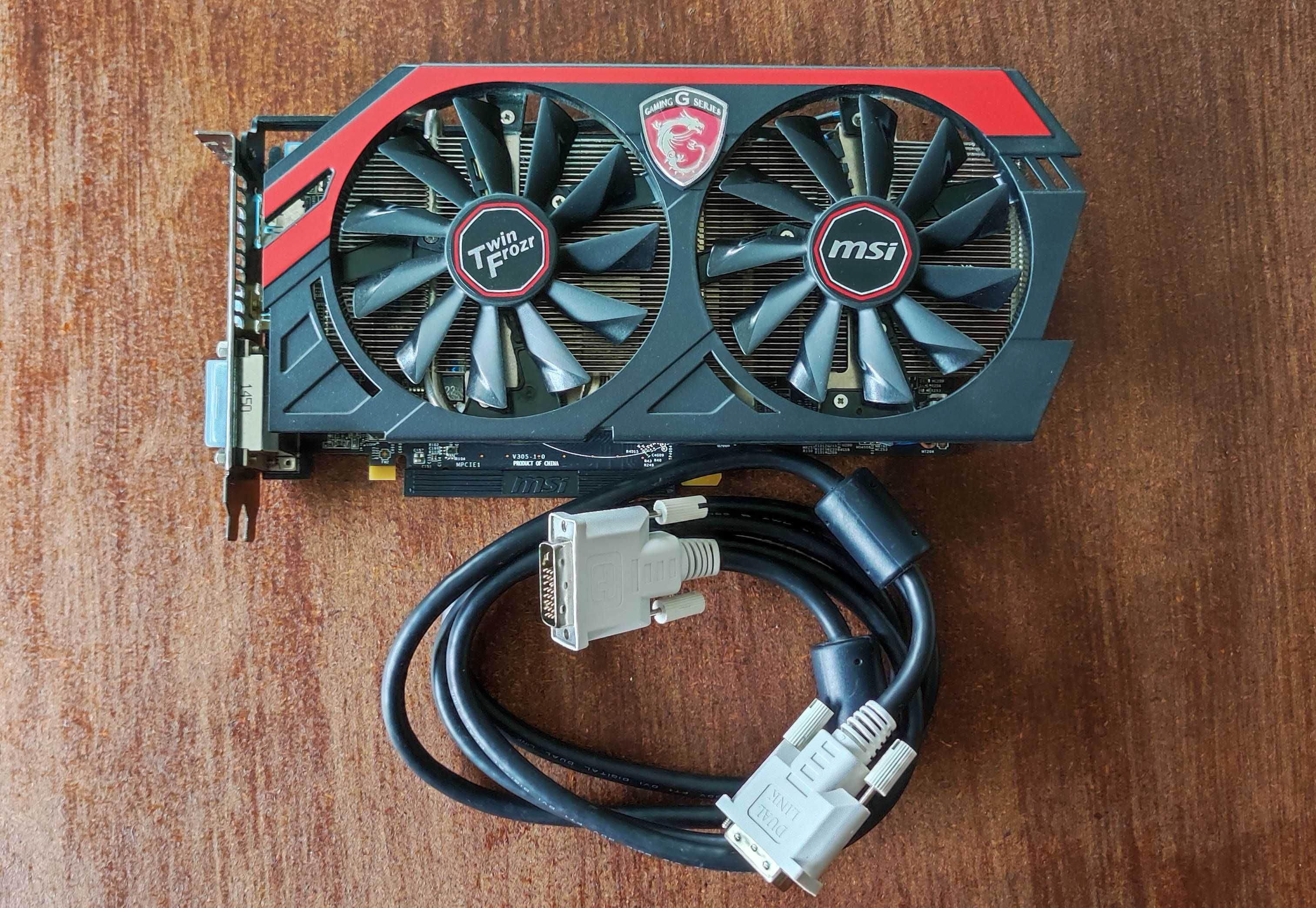 Placa Gráfica MSI RADEON R9 270 OT 2GB + cabo DVI-D