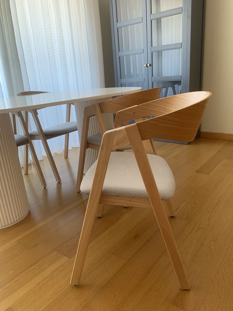 4 Cadeiras estilo nórdico - (Preço original 720€) - Excelente qualidad